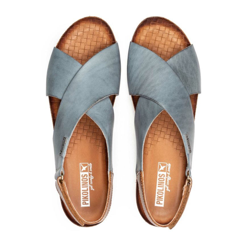 Women's Pikolinos MAHON Sandals Blue | NZ O279135